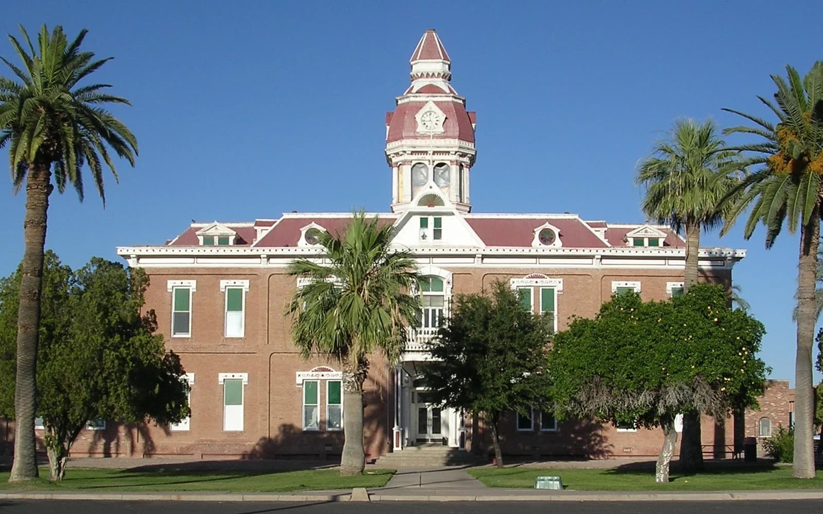 Historic Second Pinal County Courthouse in Florence, Arizona